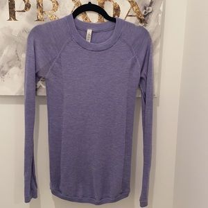 lululemon athletica Purple Crew Neck Sweater